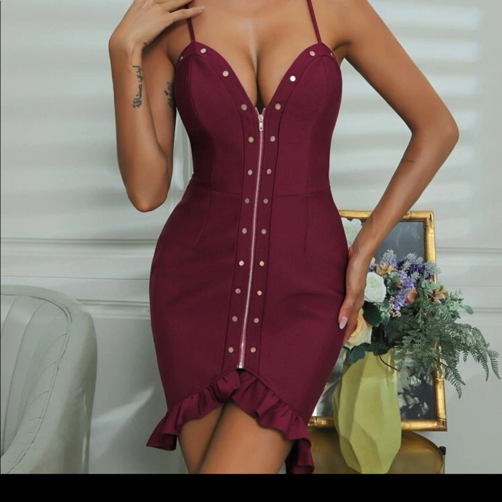 Bandage mini dress